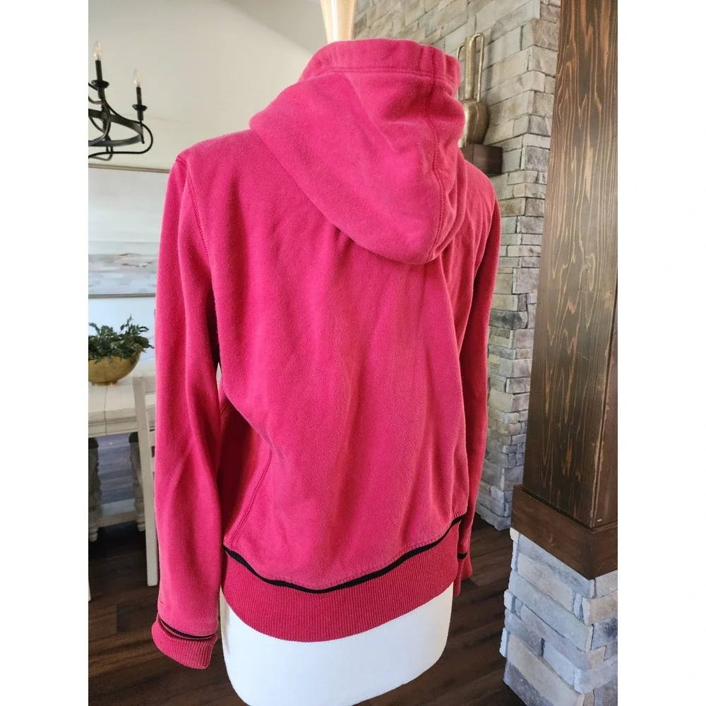 Vintage Arkansas Razorbacks Nike Hoodie‎ Full Zip Red College NCAA Sweatshirt